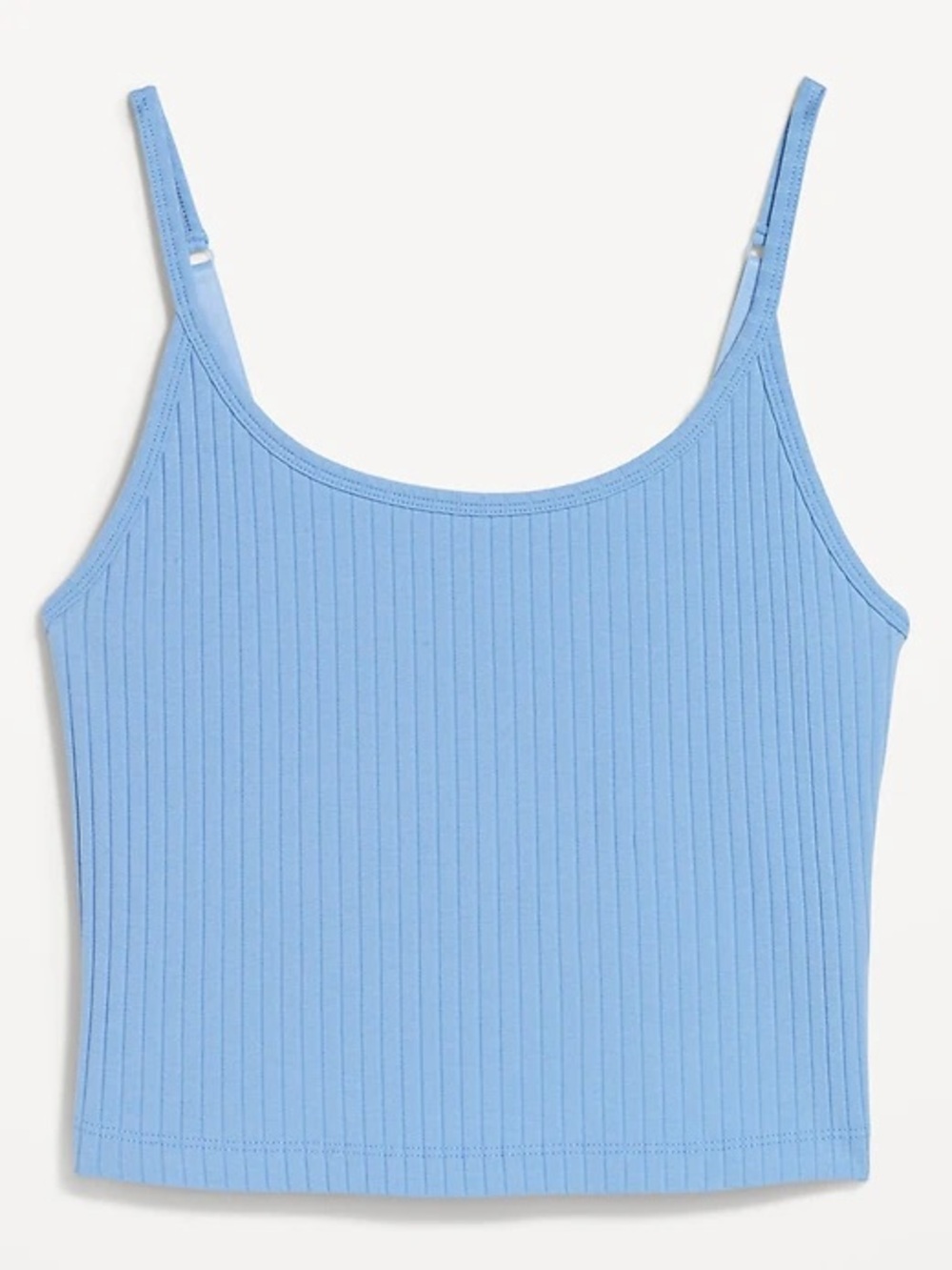 Old Navy Baby Blue Ribbed Spaghetti Strap Camisole
